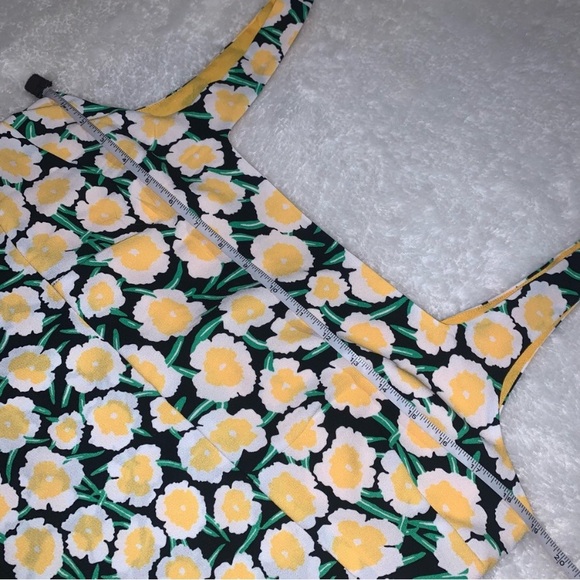 DVF Target 90s Shift Poppy Yellow Mini Dress - Picture 9 of 13